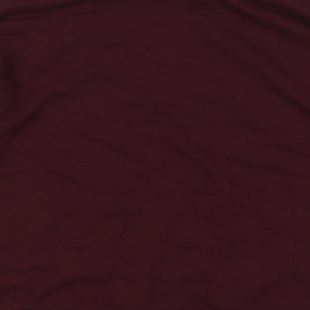 New Look Womens Purple Pullover Sweatshirt Size 12