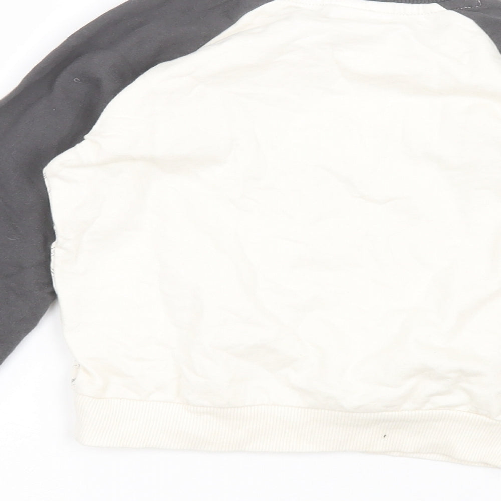 Marvel Boys White Pullover Jumper Size 4-5 Years - marvel