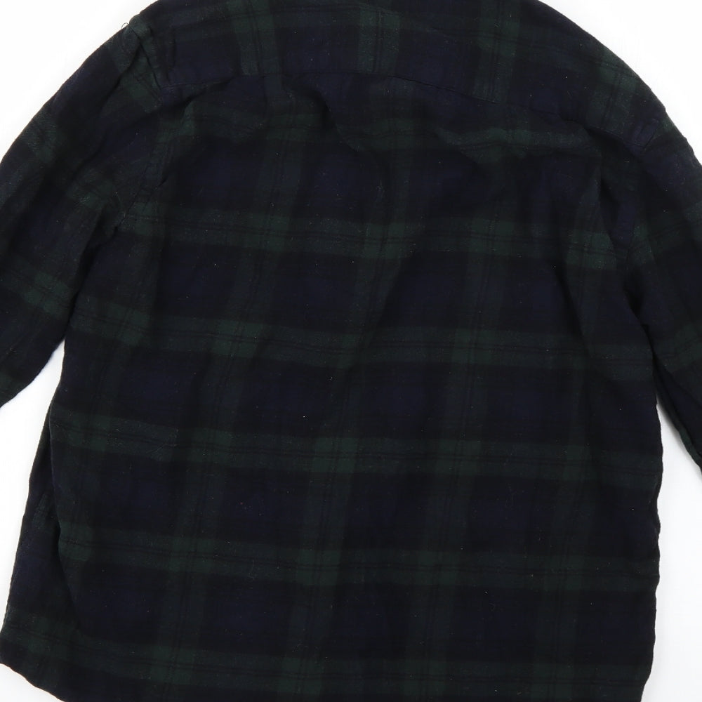 Cedar Wood State Mens Multicoloured Check Button-Up Size S