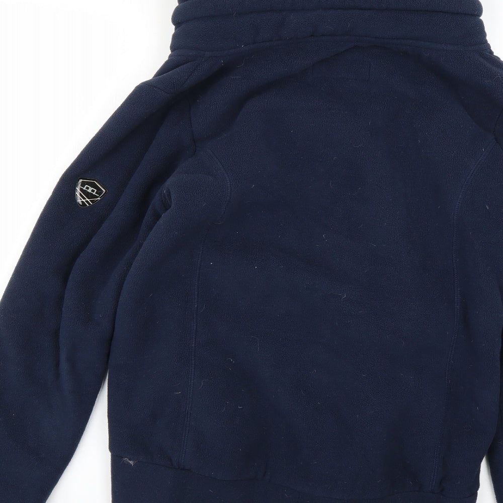 Platinum Womens Blue Jacket Coat Size 12