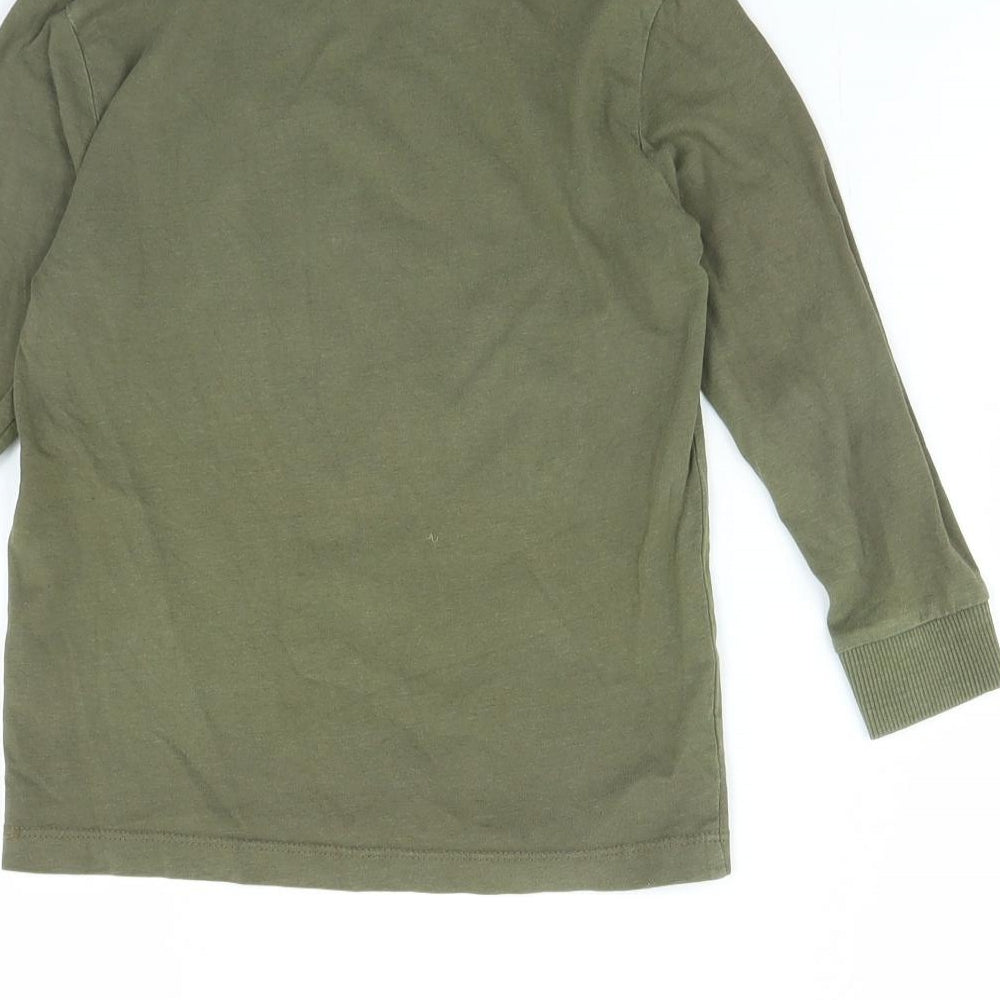 NEXT Boys Green Basic T-Shirt Size 4 Years - football