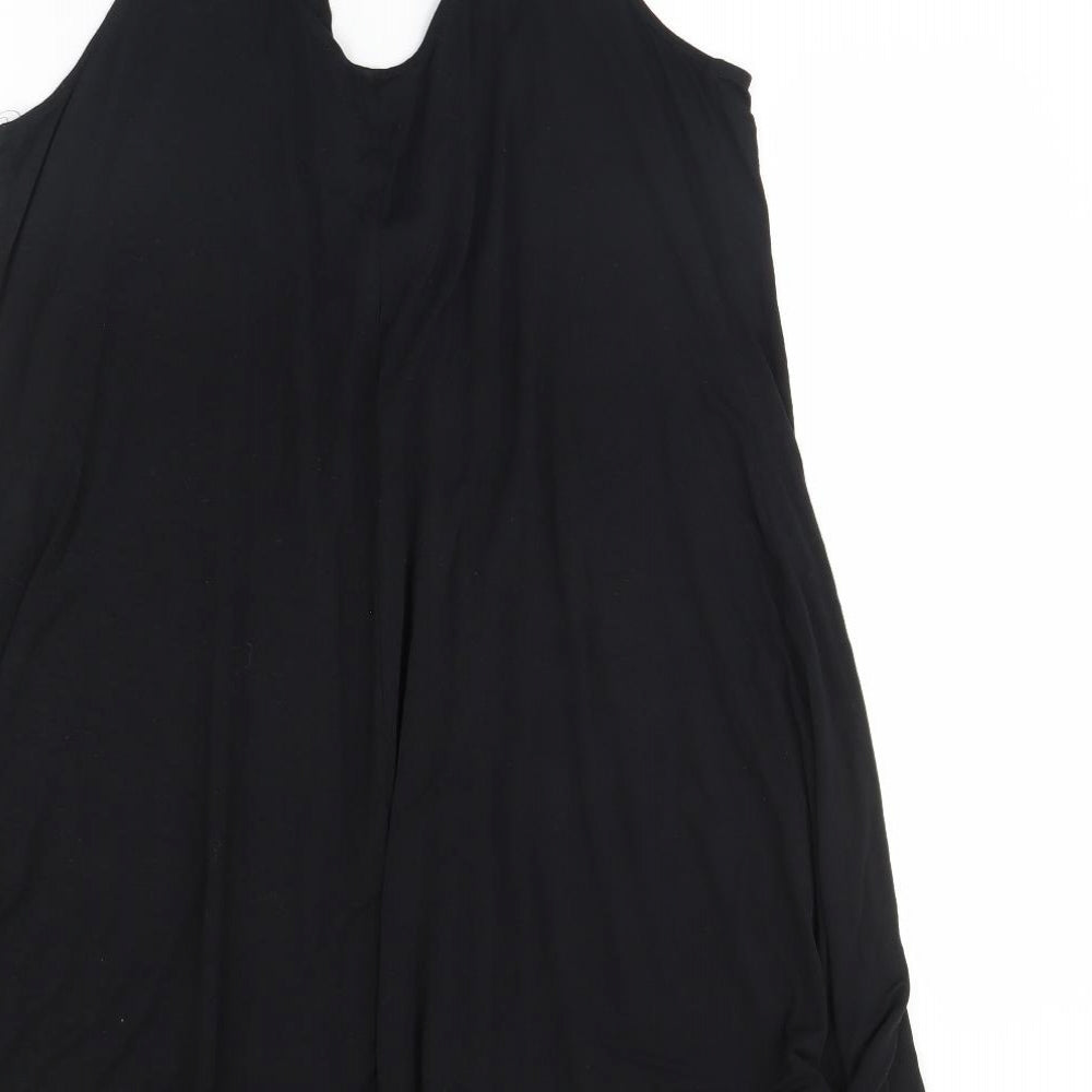 M&S Womens Black Shift Size 14