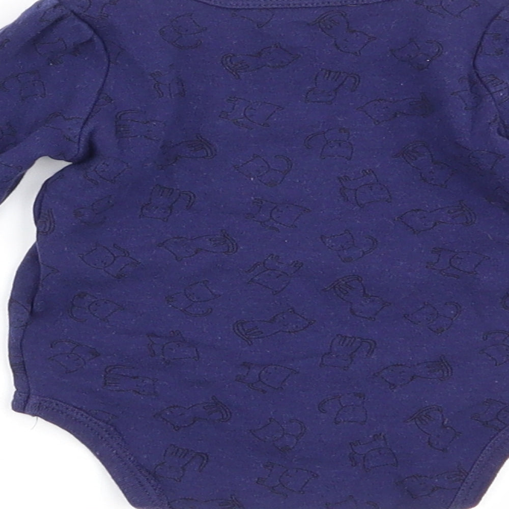 so cute Girls Blue Babygrow One-Piece Size 0-3 Months