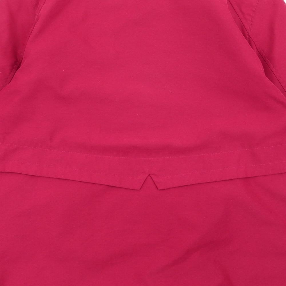 M&S Womens Red Jacket Coat Size 12