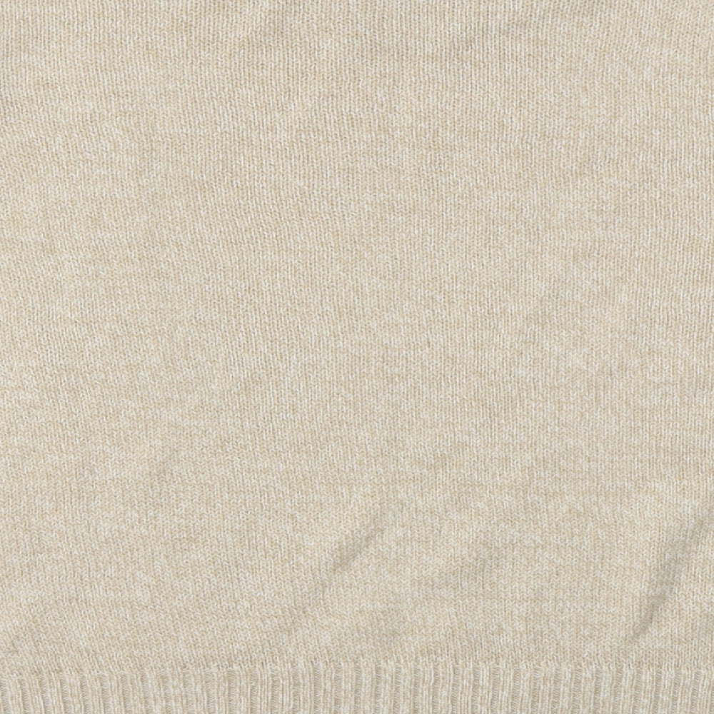 H&M Womens Beige Pullover Jumper Size M