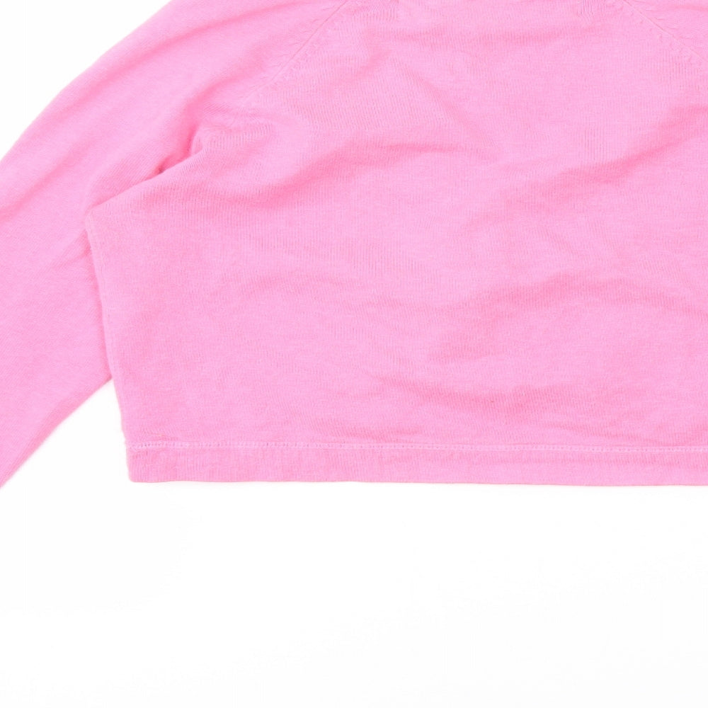 Preworn Womens Pink Cardigan Jumper Size M