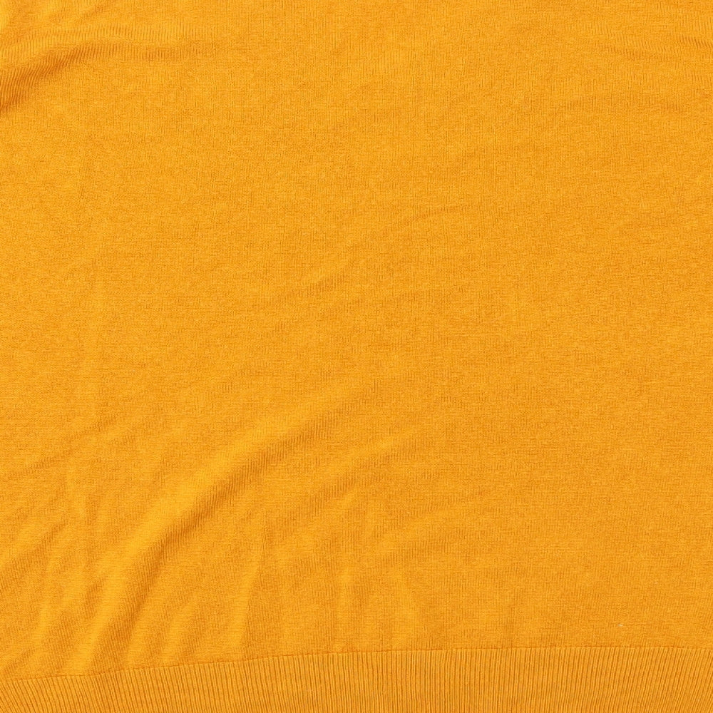 Primark Womens Orange Pullover Jumper Size L