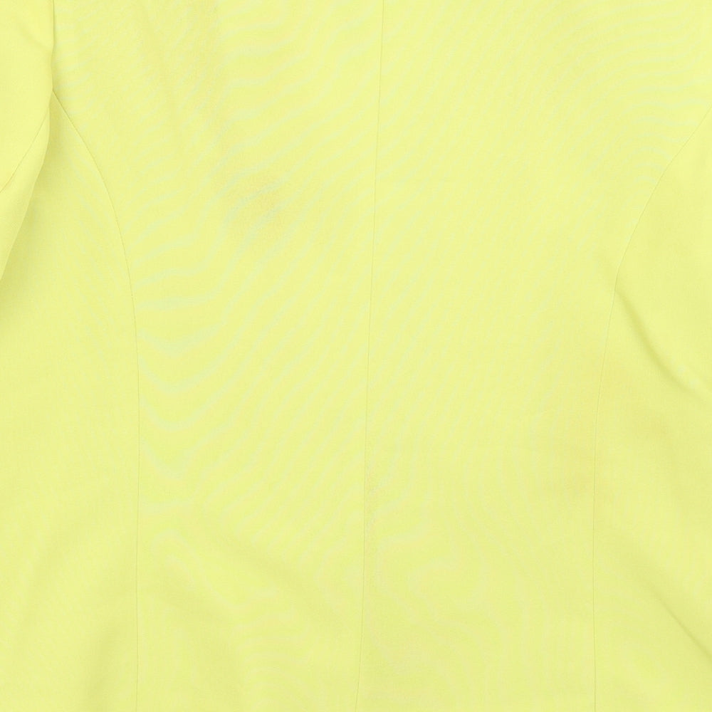 Special Collection Womens Yellow Jacket Blazer Size 12