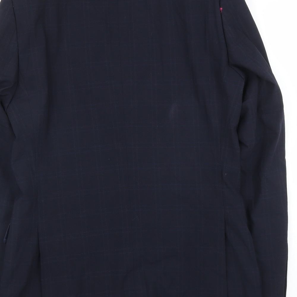 M&S Mens Blue Jacket Suit Jacket Size 38