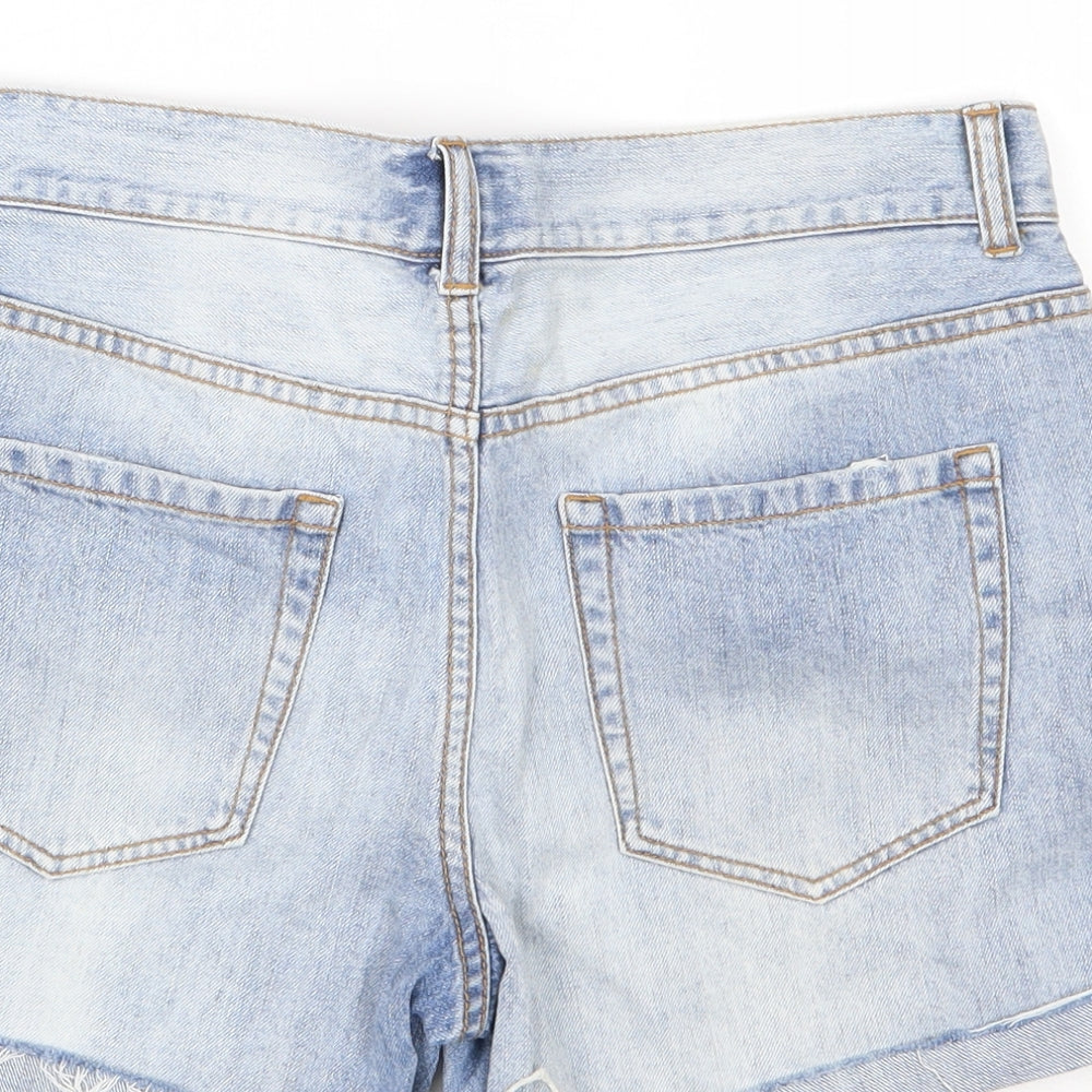Forever21 Womens Blue Cut-Off Shorts Size 30