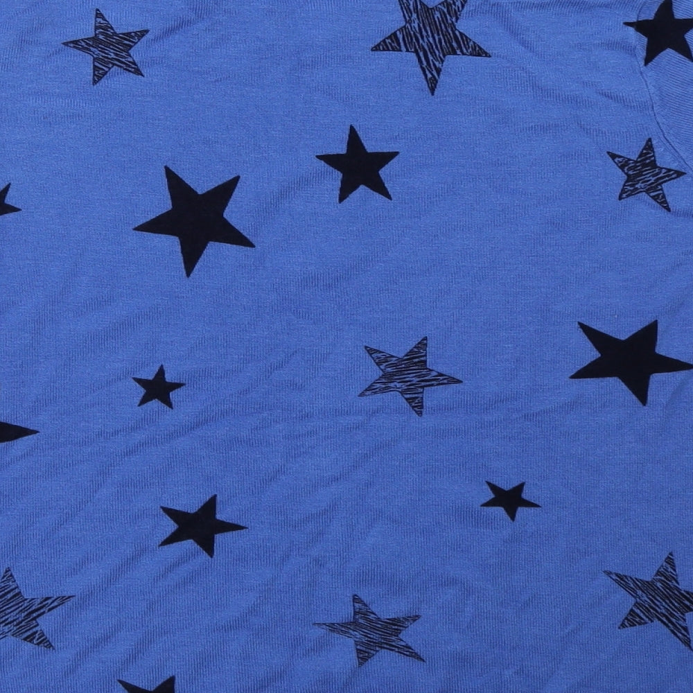 Marks and Spencer Womens Blue Polka Dot Pullover Sweatshirt Size 12