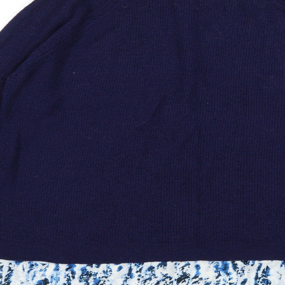 M&S Womens Purple Pullover Jumper Size 16