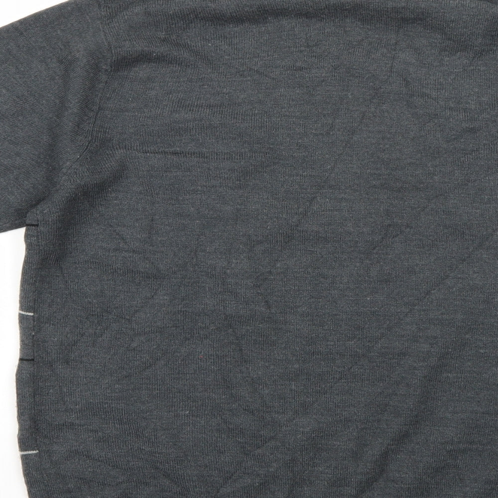 Cedar Wood State Mens Grey Pullover Jumper Size M