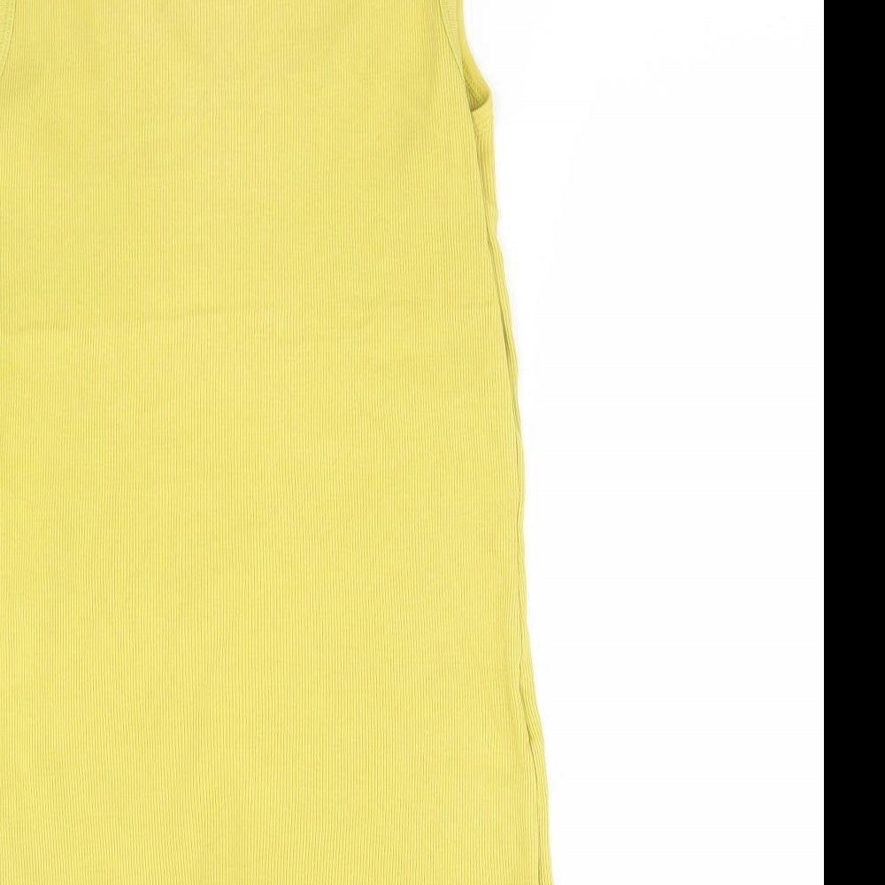 Papaya Womens Yellow Basic Tank Size 14