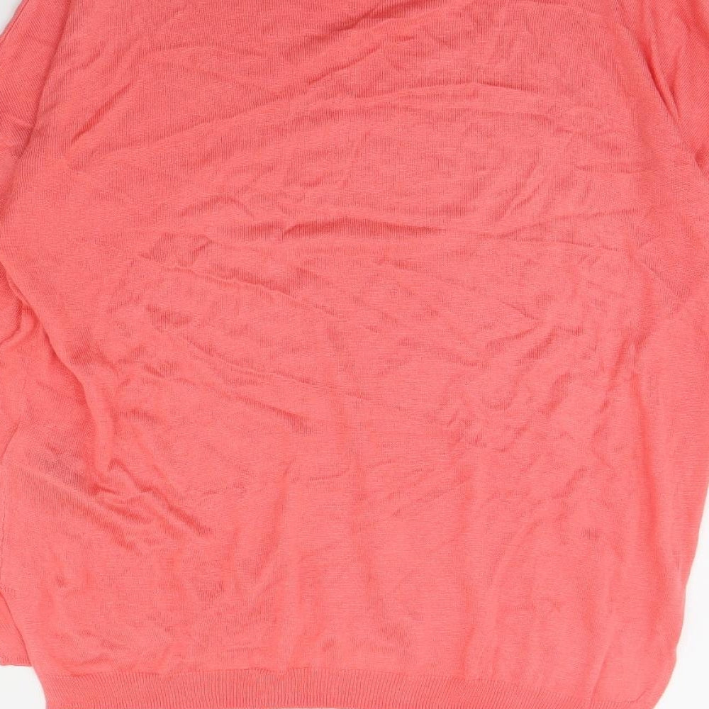 M&S Womens Pink Pullover Jumper Size L