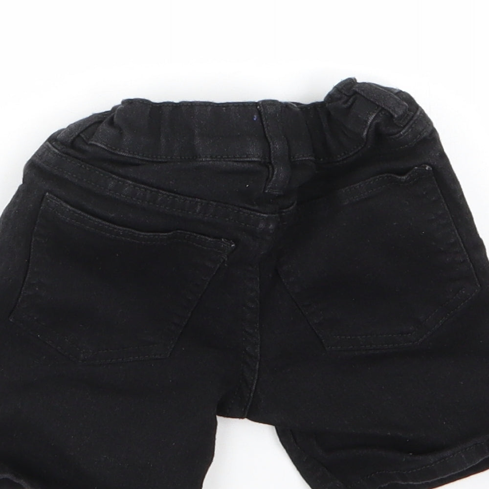 PREWORN Boys Black Chino Shorts Size 2-3 Years