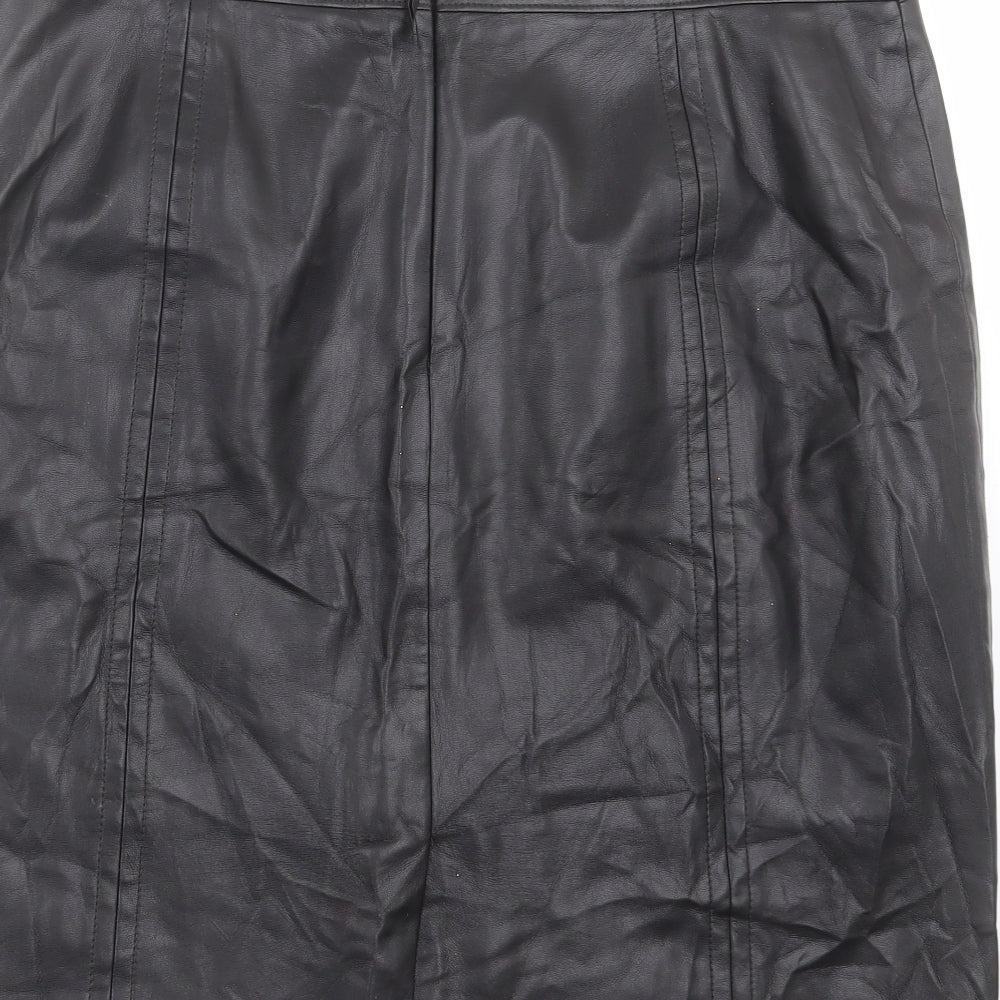 Gerry Weber Womens Black Straight & Pencil Skirt Size 14