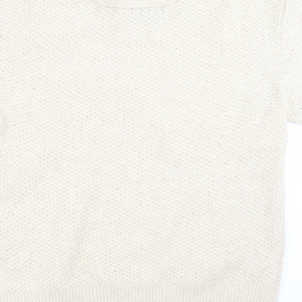 Gap Womens Beige Knit Pullover Jumper Size S