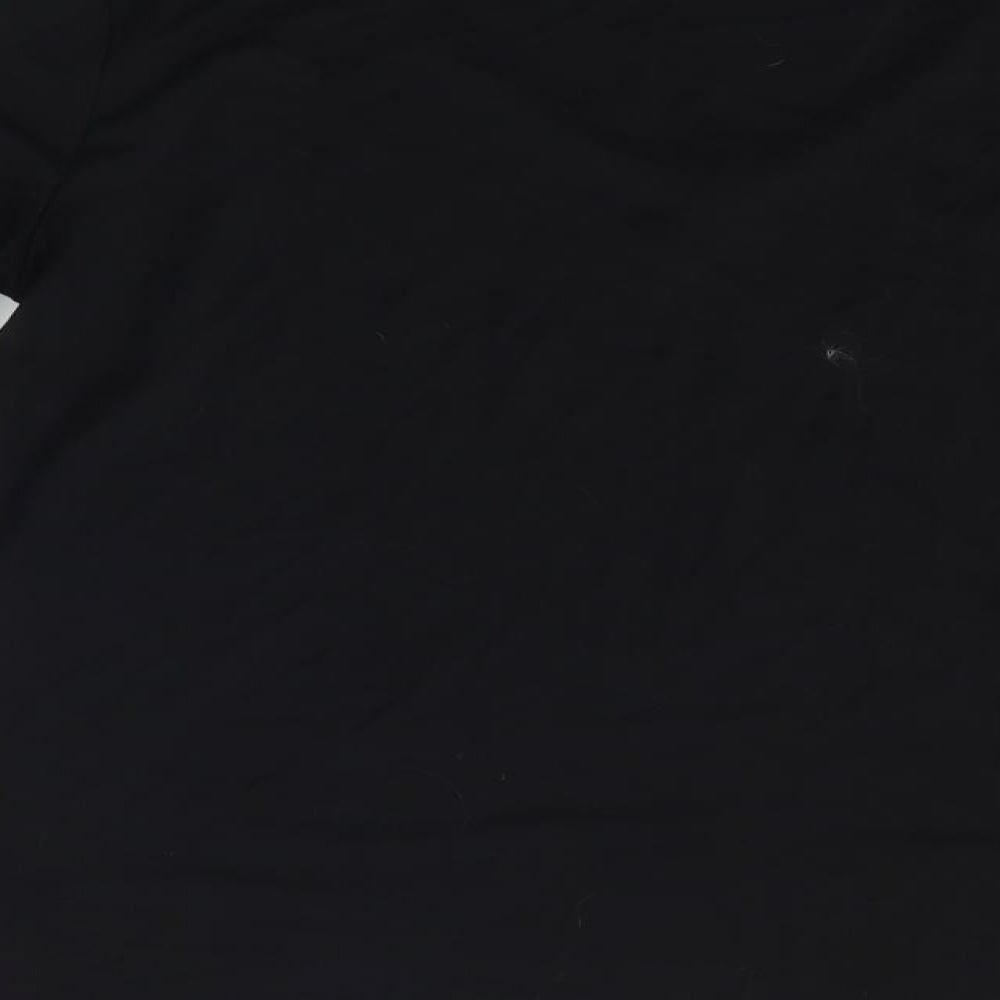 F&F Womens Black Basic T-Shirt Size 6