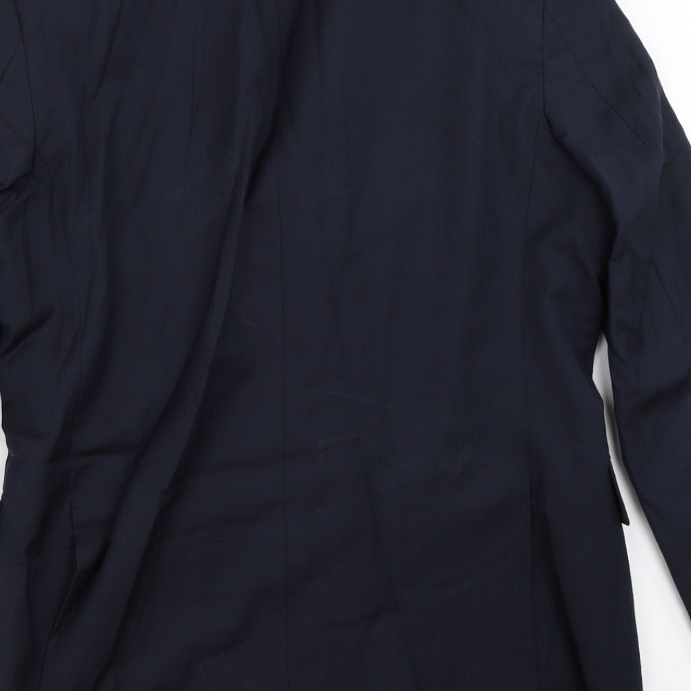 Chester Barrie Mens Blue Jacket Blazer Size 38