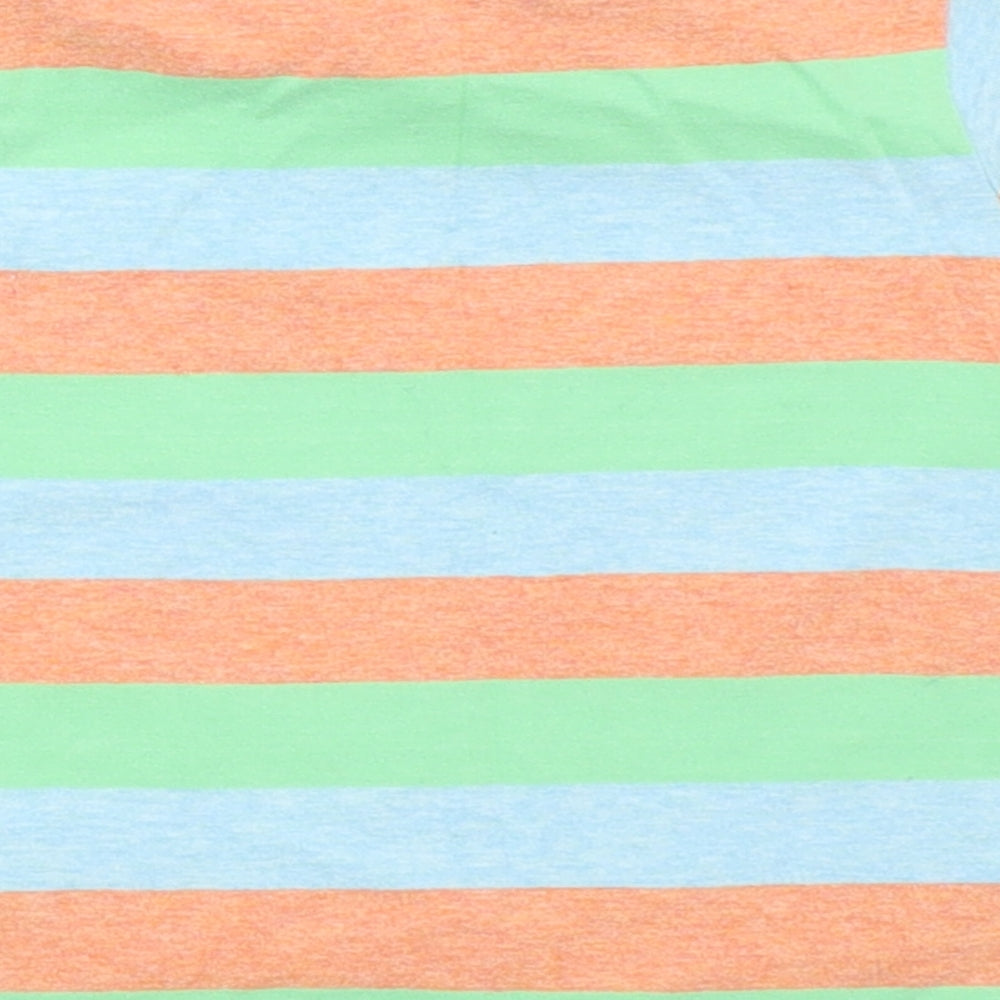 NEXT Boys Green Striped Basic T-Shirt Size 3-6 Months