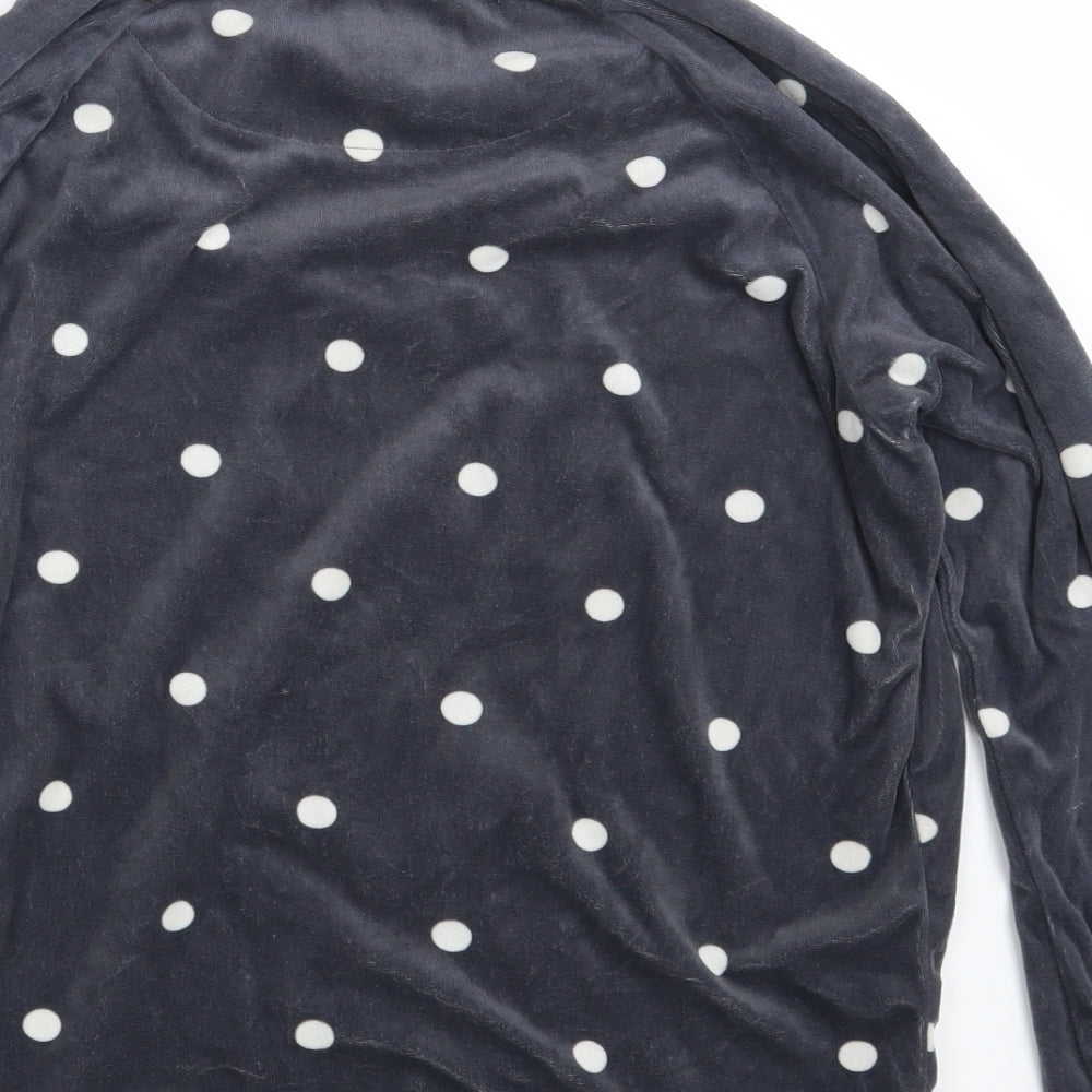 Primark Womens Grey Polka Dot Pullover Sweatshirt Size 10 - Minnie Mouse