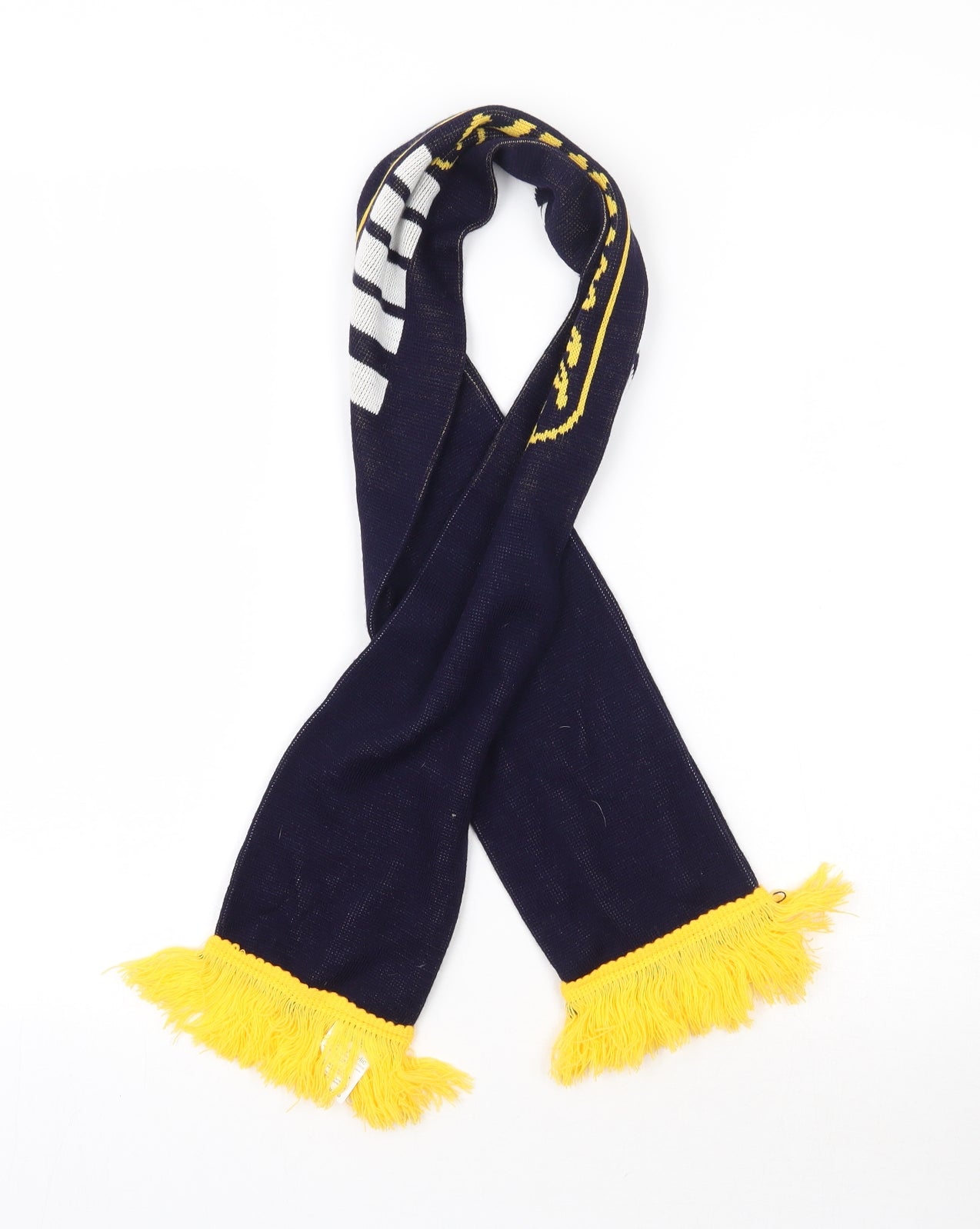 Williamhill.com Mens Blue Knit Scarf One Size