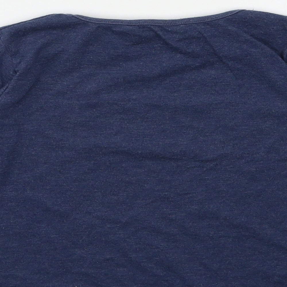 E-vie Girls Blue Basic T-Shirt Size 3-4 Years
