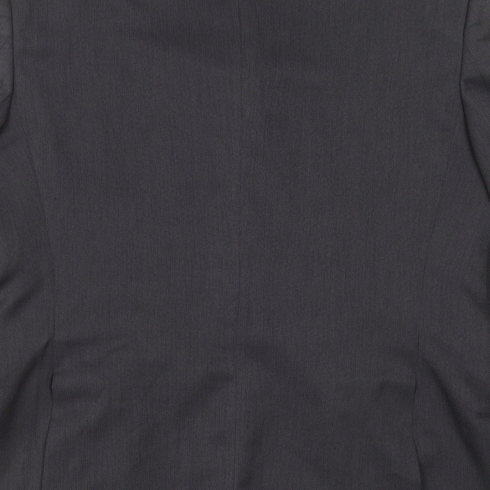 F&F Mens Grey Geometric Jacket Suit Jacket Size 46