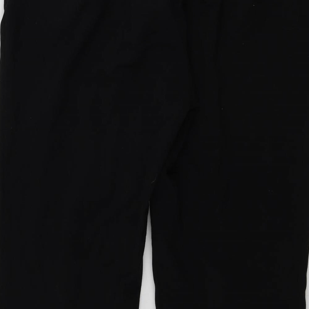NEXT Womens Black Trousers Size 12 L28 in