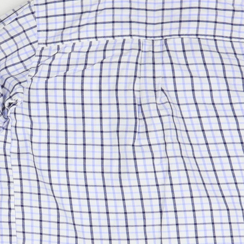 Rydale Boys Black Check Basic Button-Up Size 7-8 Years