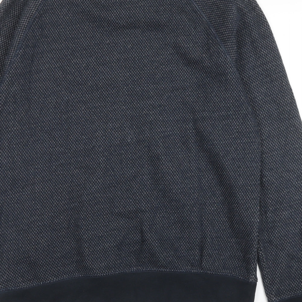George Mens Blue Pullover Jumper Size S