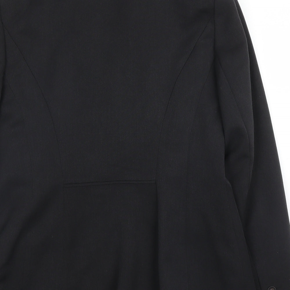 BM Collection Womens Grey Jacket Blazer Size 12