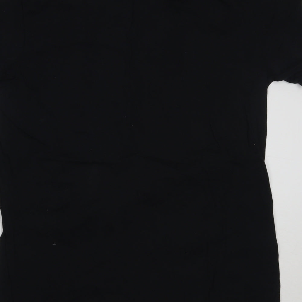 Gildan Womens Black Basic T-Shirt Size M