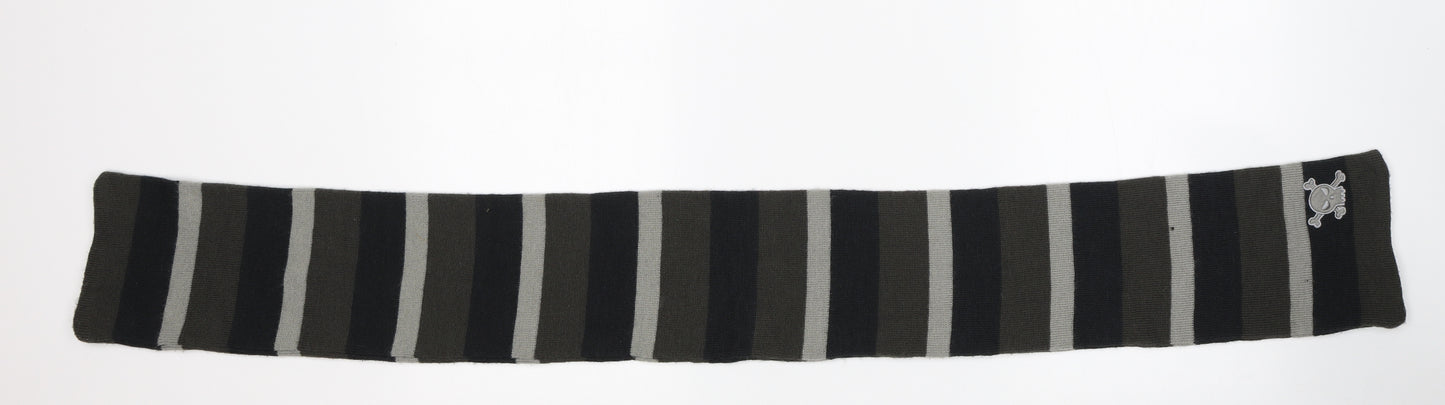 Preworn Boys Multicoloured Striped Scarf Size Regular