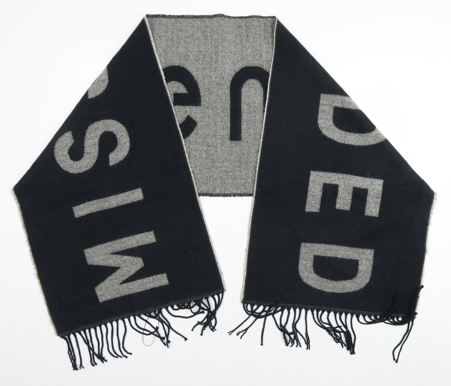 Missguided Unisex Grey Scarf
