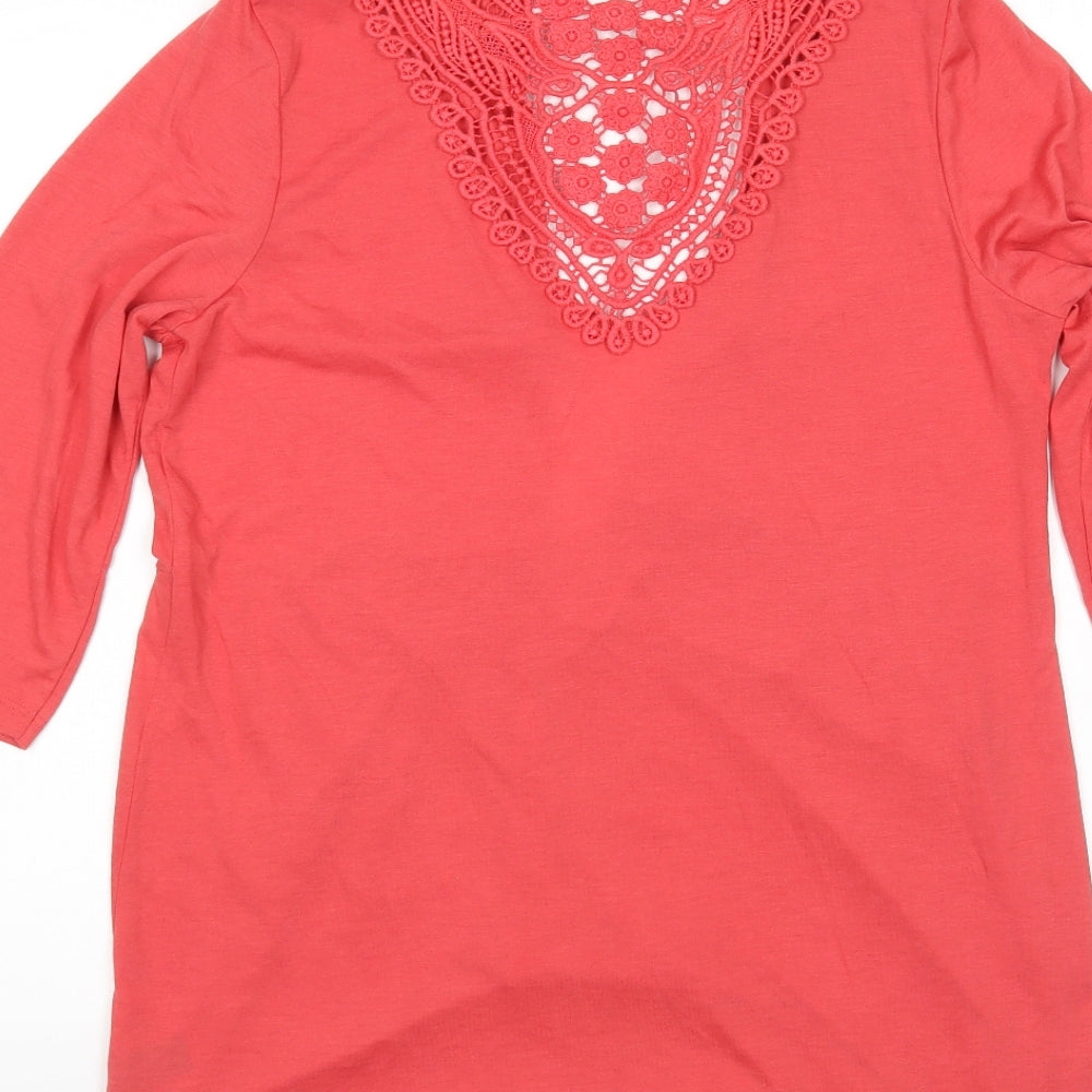 George Womens Pink Cardigan Jumper Size 14