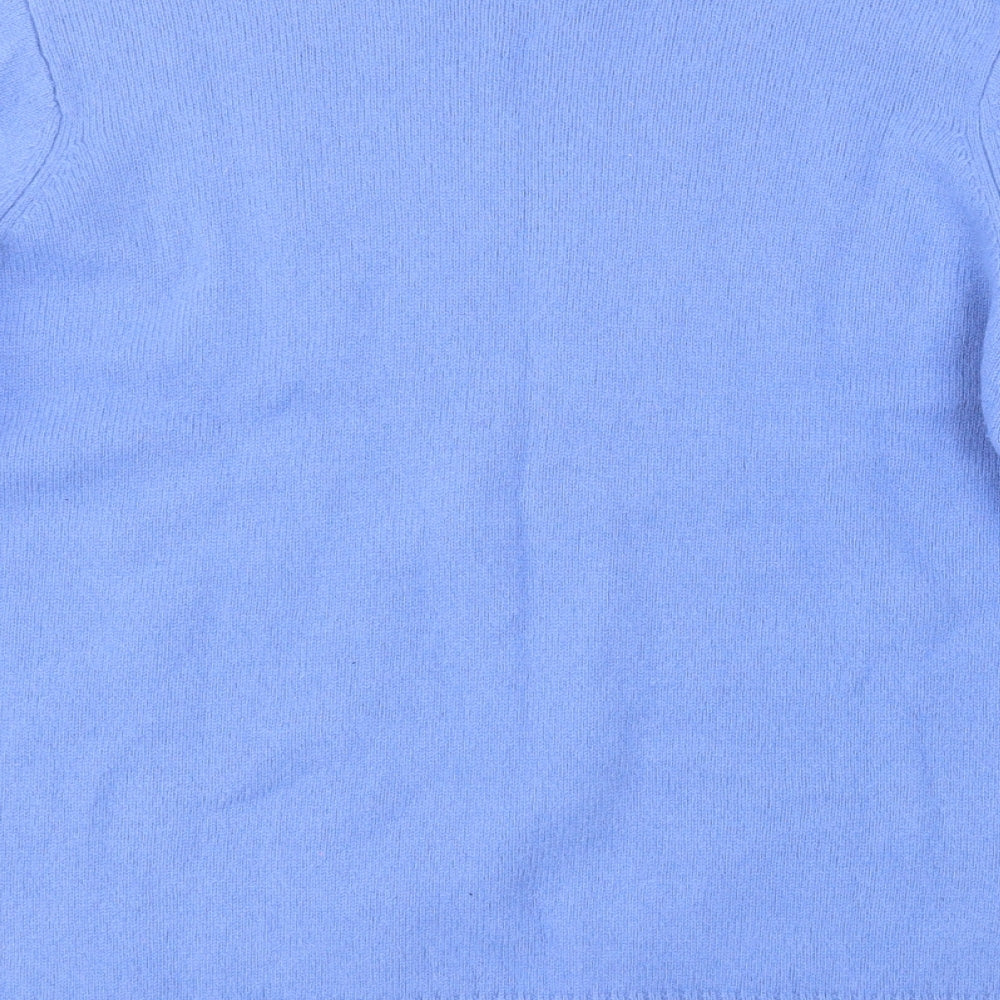 Preworn Womens Blue Striped Pullover Jumper Size 18