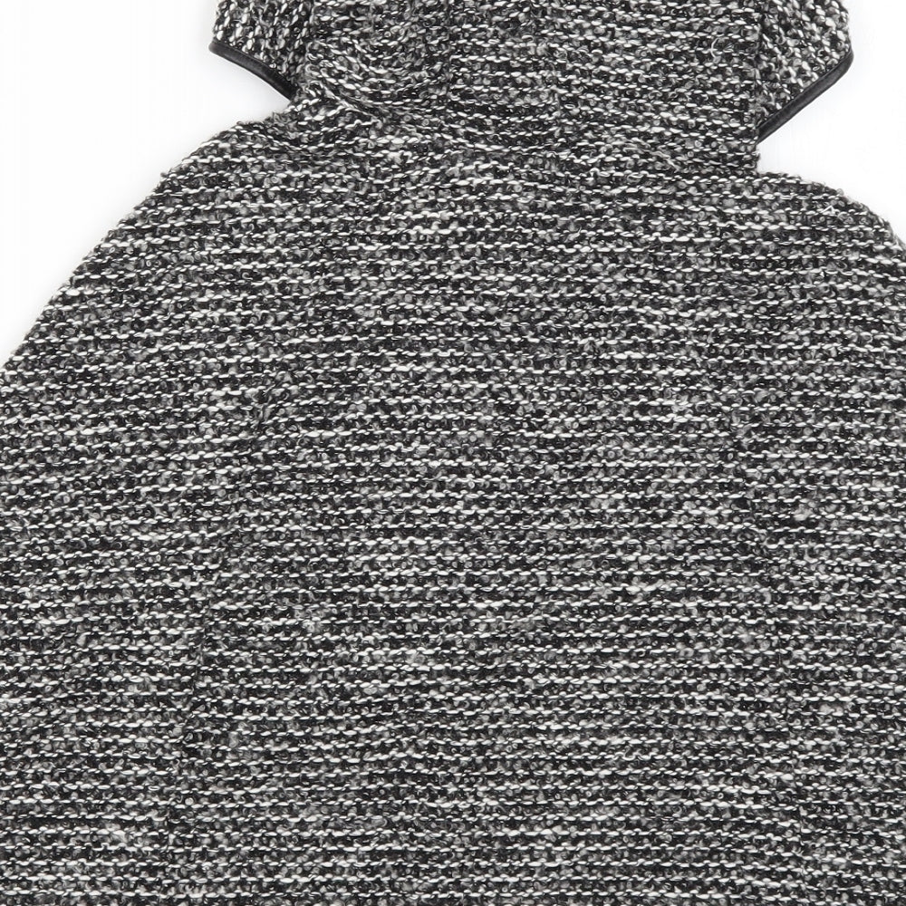 Dunnes Girls Grey Pullover Hoodie Size 7 Years