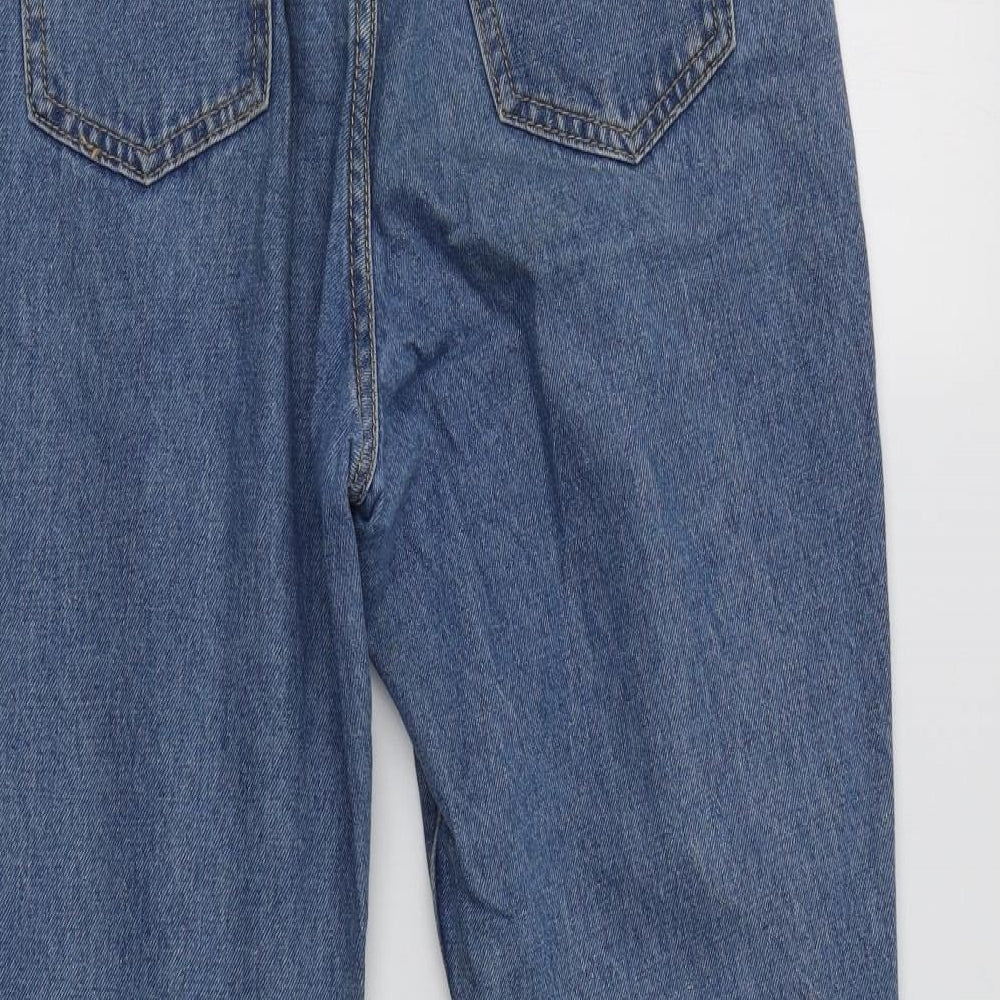 The RocknRev Womens Blue Cotton Skinny Jeans Size 8 L29 in Regular