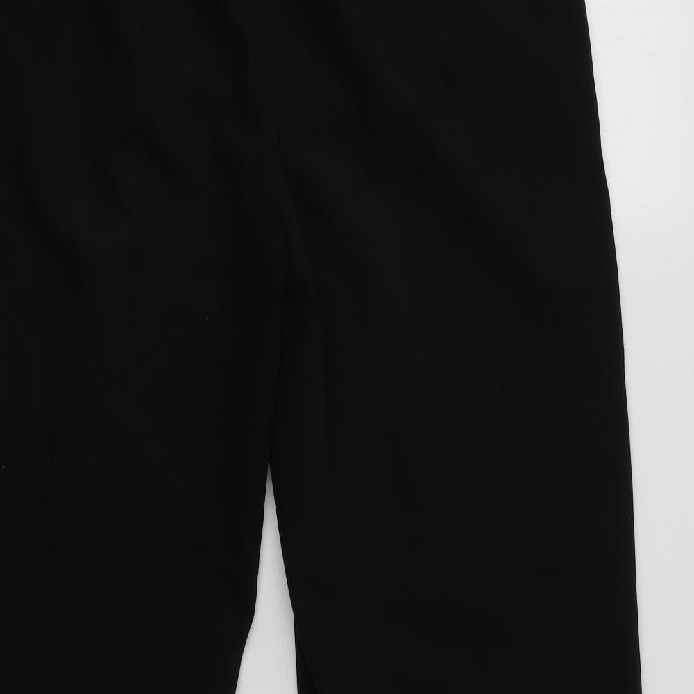 NEXT Womens Black Polyester Dress Pants Trousers Size 10 L29 in Regular