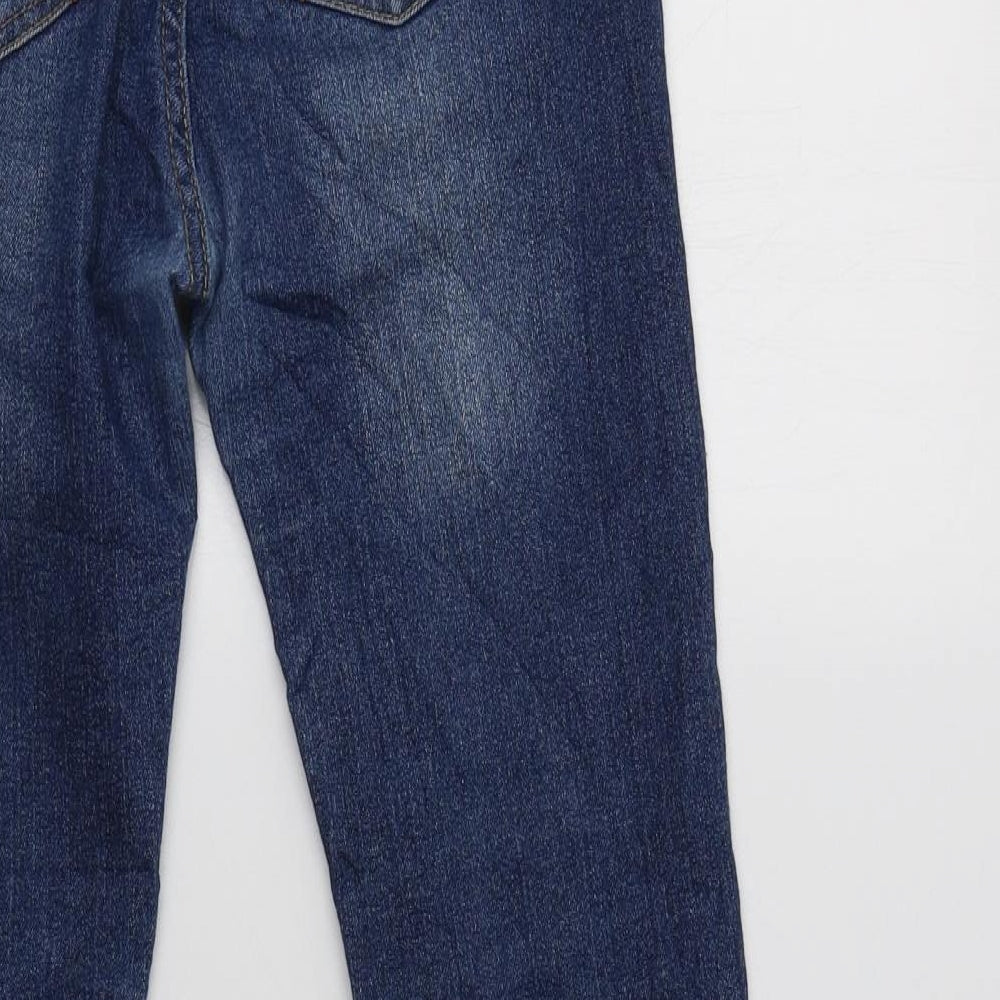 Y.F.K. Girls Blue Cotton Jegging Jeans Size 11-12 Years Regular