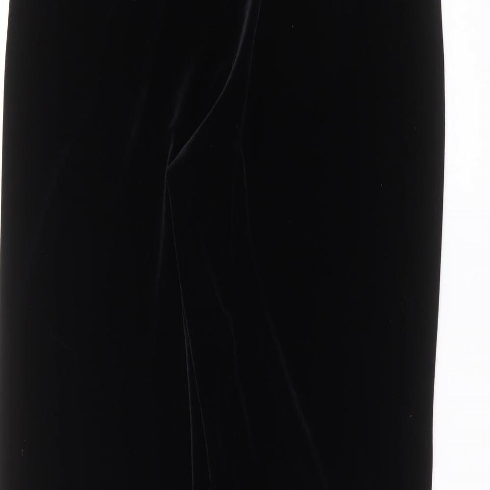 Principles Womens Black Polyester Trousers Size 14 L26 in Regular