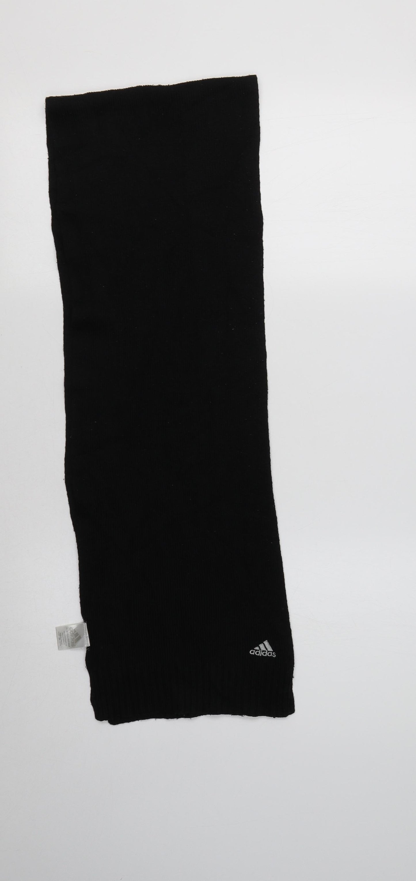 adidas Black Polyacrylate Fibre Scarf Size Regular