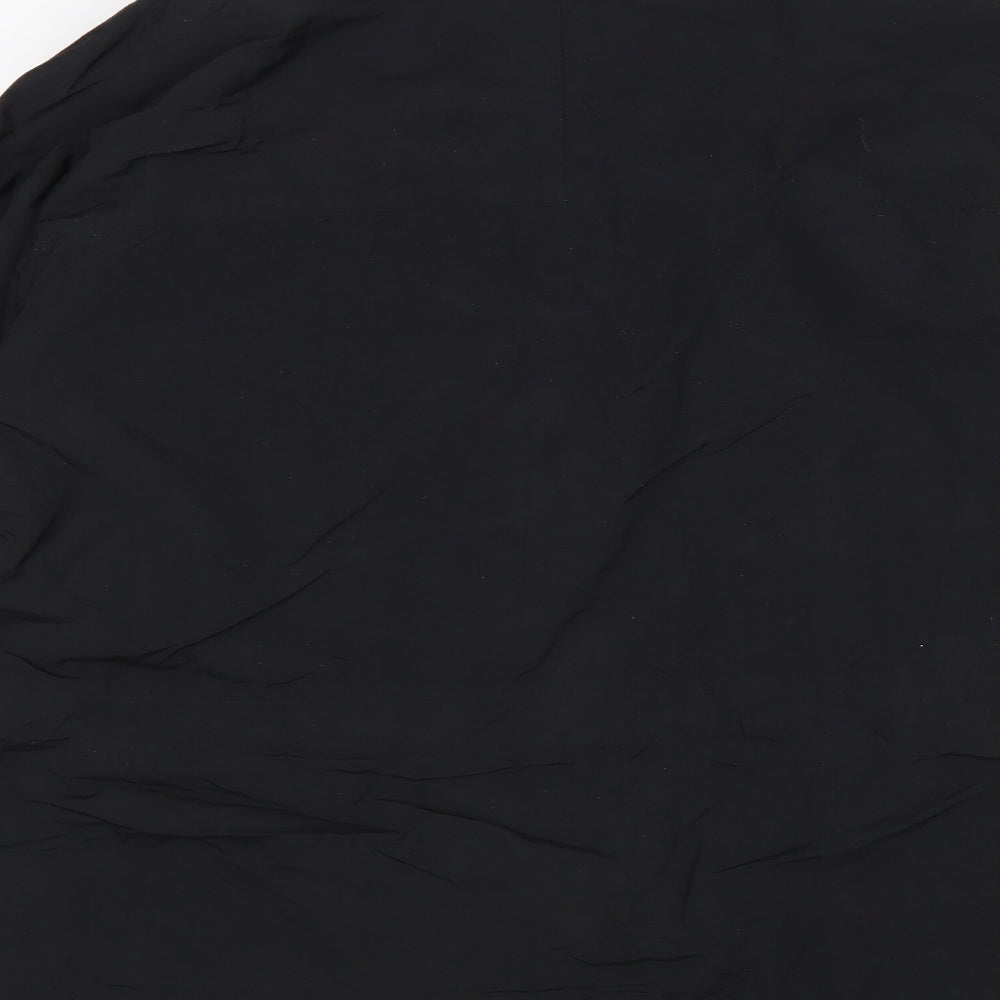 Eddie Bauer Womens Black Rain Coat Coat Size XL
