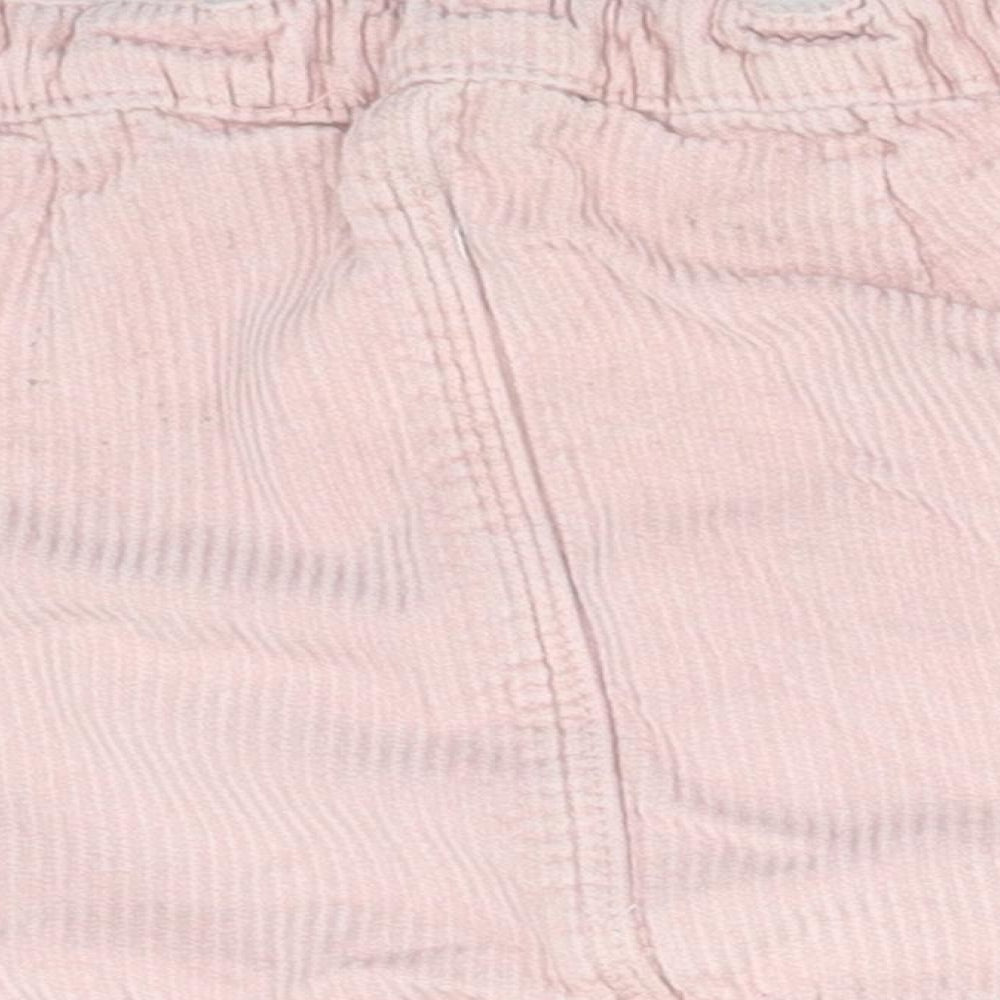EVIE Girls Pink Cotton Straight & Pencil Skirt Size 4-5 Years Regular