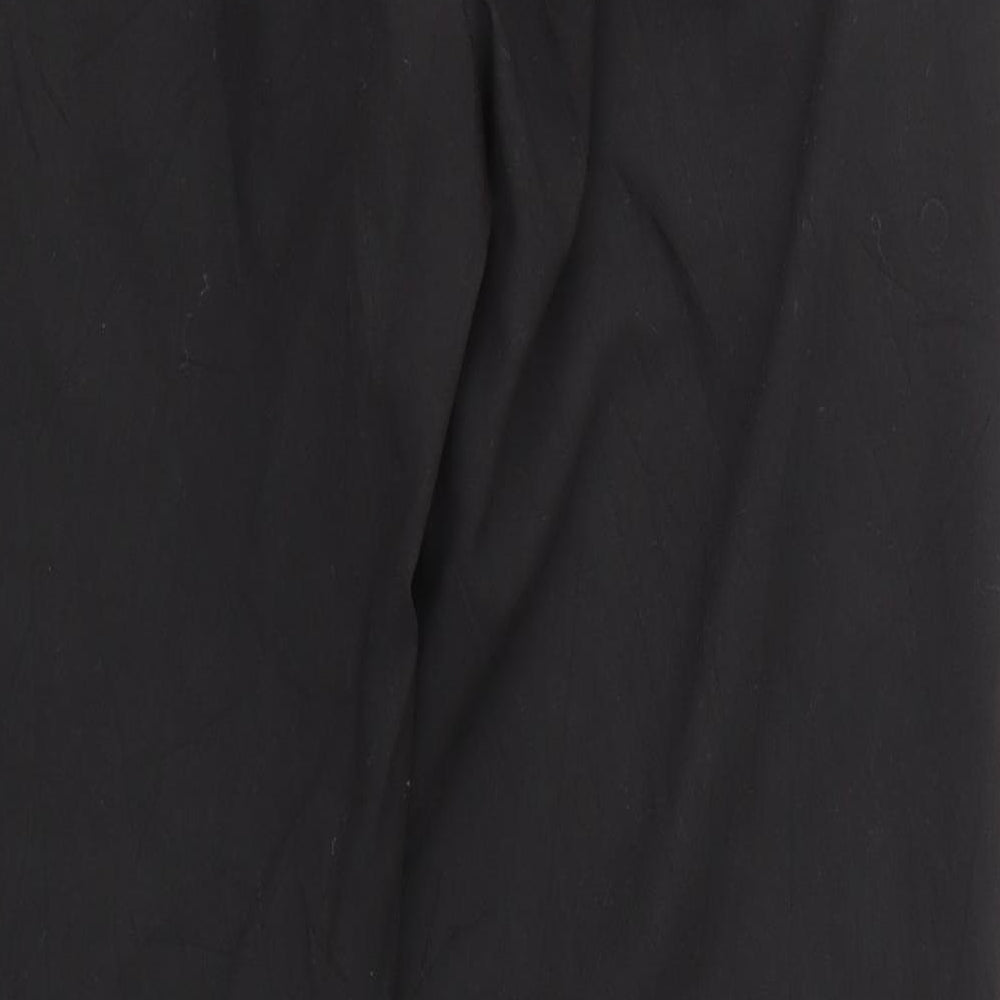 incorporatewear Womens Black Polyester Dress Pants Trousers Size 10 L26 in Regular