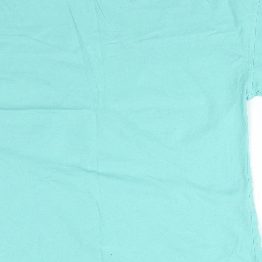 M&S Womens Green Solid Cotton Pyjama Top Size 10 - STAYCAY EVERYDAY