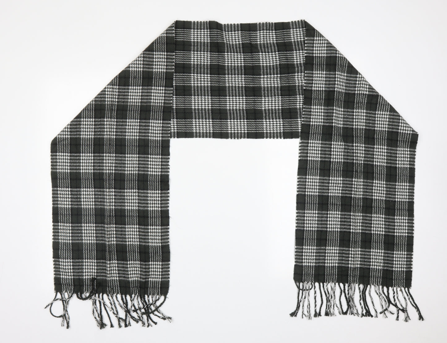 Topman Unisex Multicoloured Acrylic Scarf - CHECK