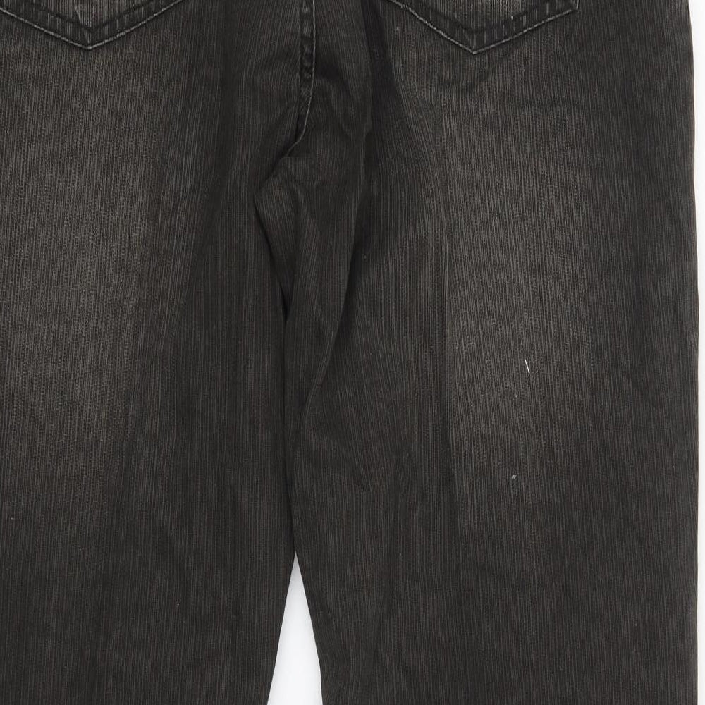 Urban Spirit Mens Brown Cotton Straight Jeans Size 38 in L28 in Regular